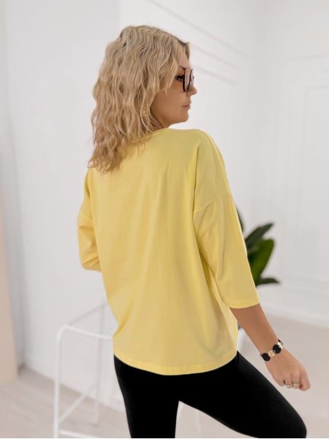 BLUZKA SABINE ŻÓŁTA