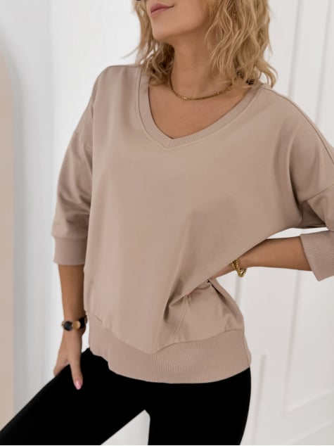 BLUZKA PARADI BEŻOWA