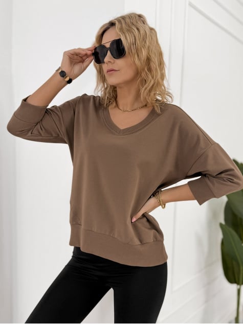 BLUZKA PARADI BRĄZOWA