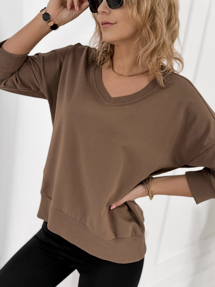 BLUZKA PARADI BRĄZOWA