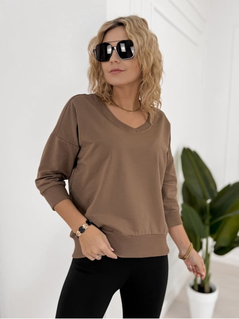 BLUZKA PARADI BRĄZOWA