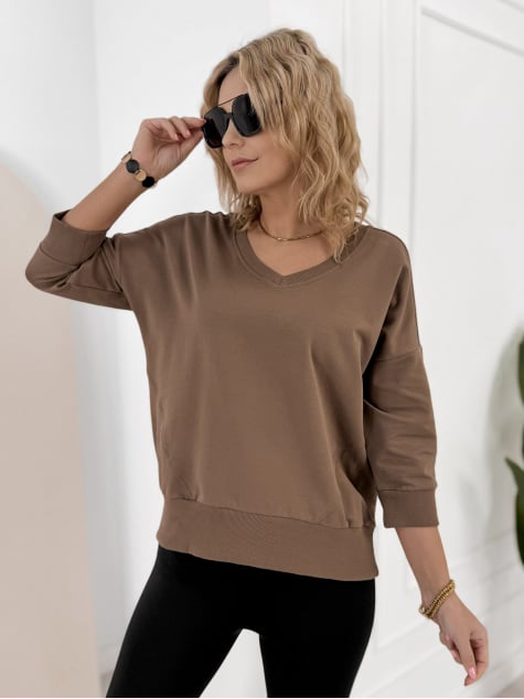 BLUZKA PARADI BRĄZOWA