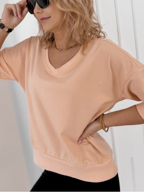 BLUZKA PARADI BRZOSKWINIOWA