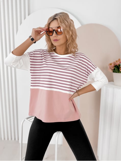 BLUZKA MATISSE PUDROWY RÓŻ