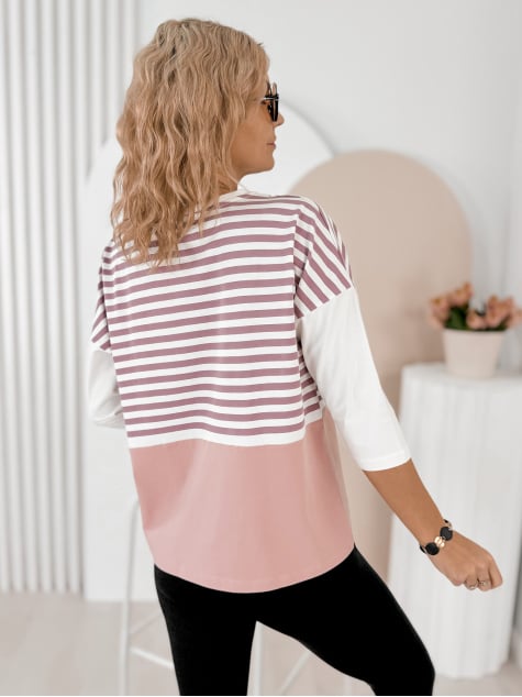 BLUZKA MATISSE PUDROWY RÓŻ