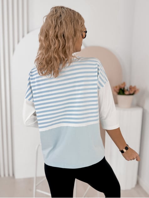 BLUZKA MATISSE BŁĘKITNA