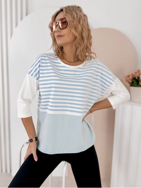 BLUZKA MATISSE BŁĘKITNA