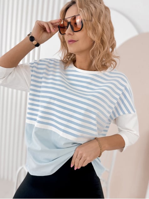 BLUZKA MATISSE BŁĘKITNA