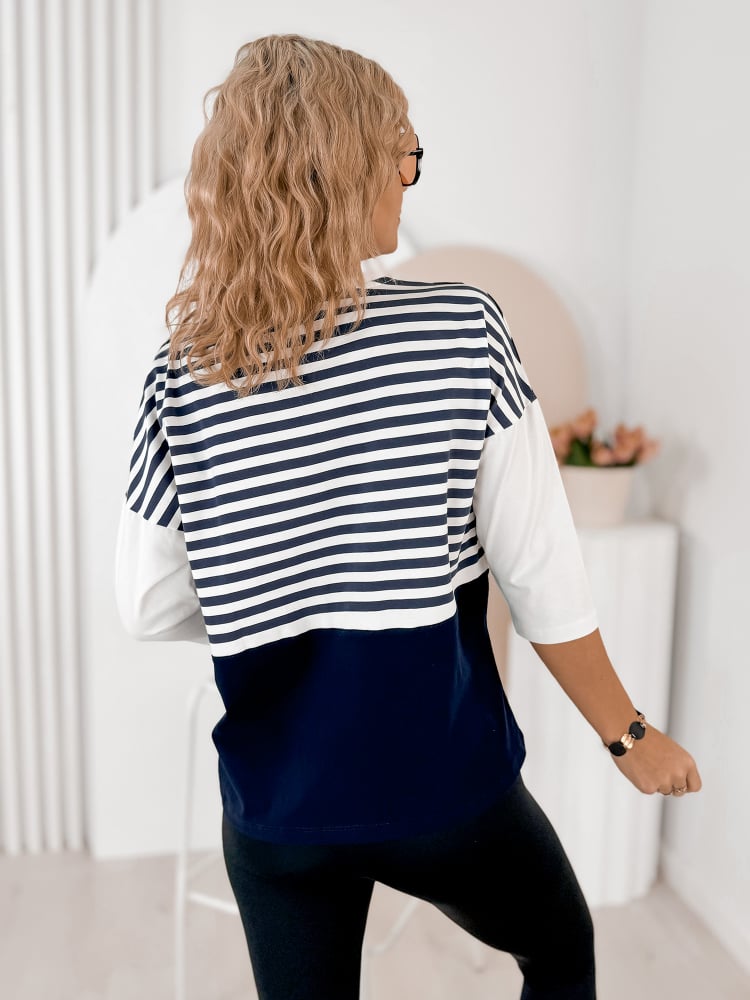 BLUZKA MATISSE GRANATOWA