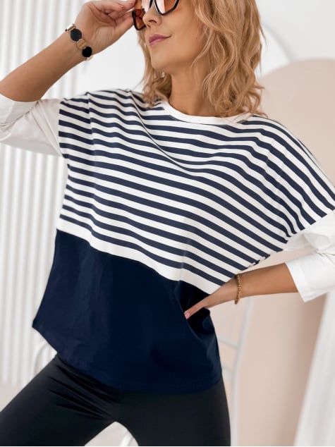 BLUZKA MATISSE GRANATOWA