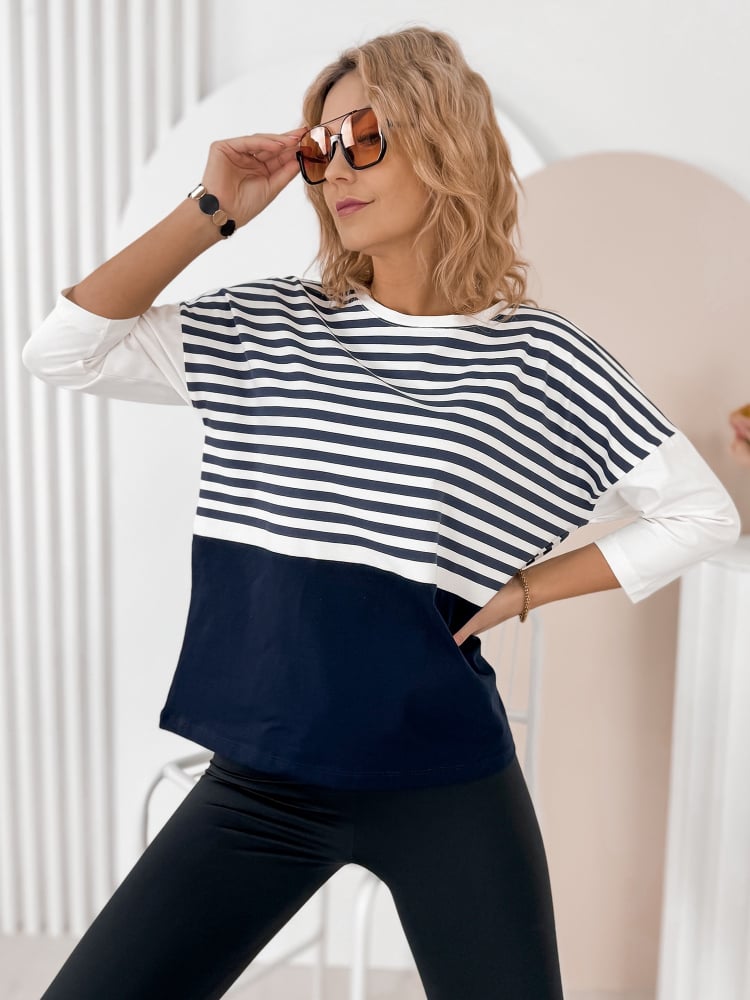 BLUZKA MATISSE GRANATOWA