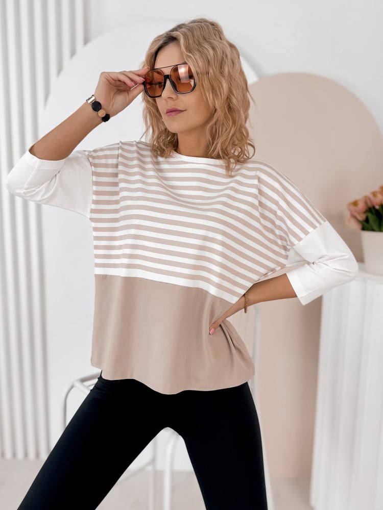 BLUZKA MATISSE BEŻOWA