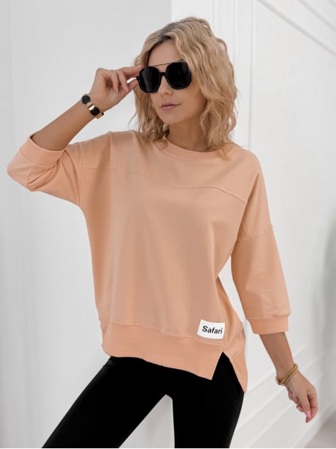 BLUZKA SAFARI BRZOSKWINIOWA