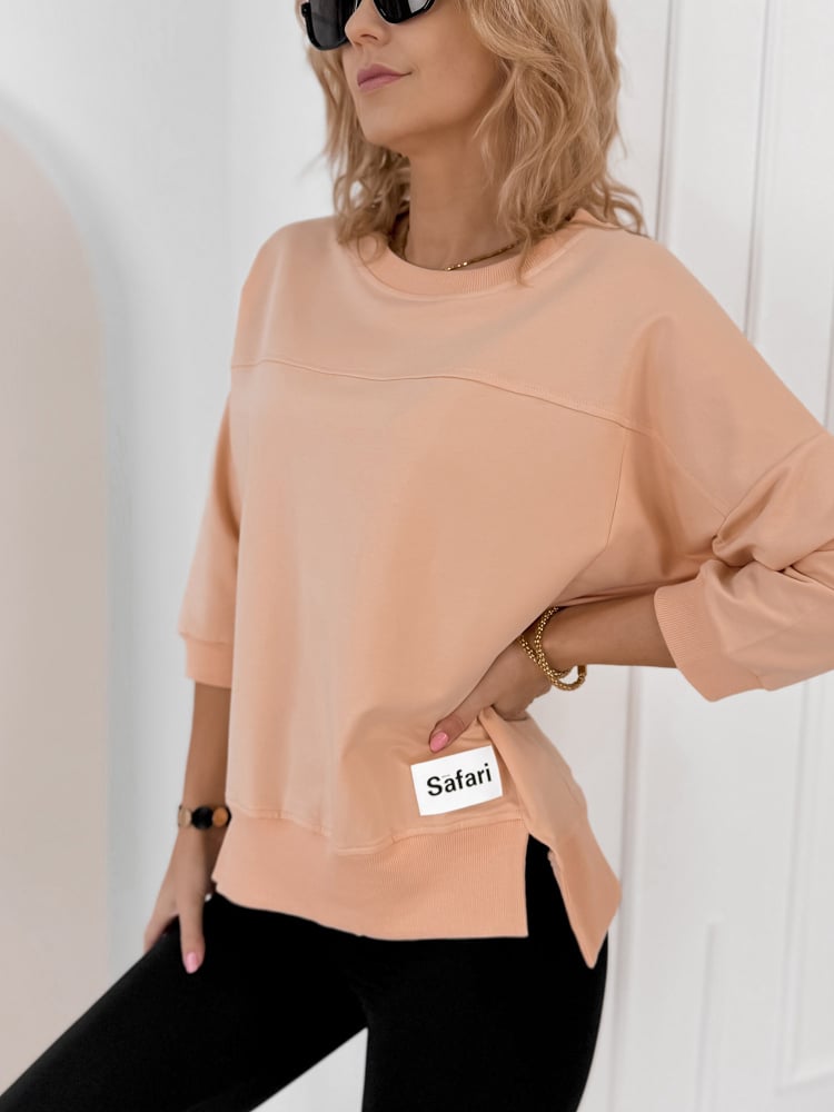 BLUZKA SAFARI BRZOSKWINIOWA