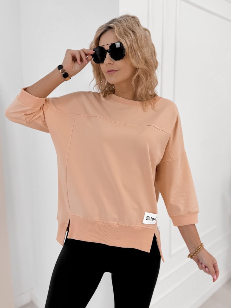 BLUZKA SAFARI BRZOSKWINIOWA