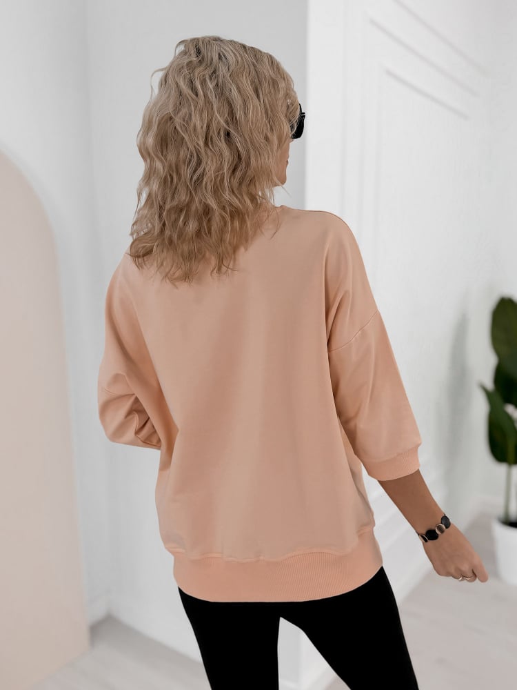 BLUZKA SAFARI BRZOSKWINIOWA