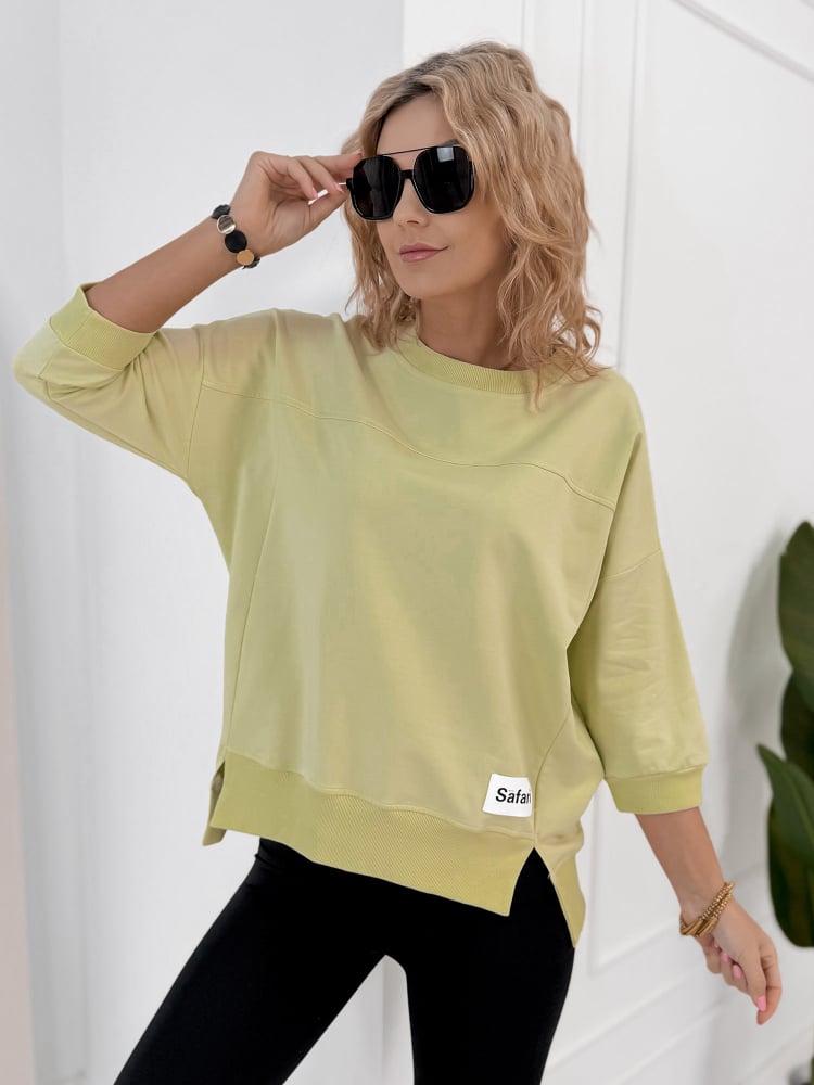 BLUZKA SAFARI LIMONKOWA