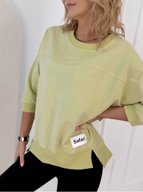 BLUZKA SAFARI LIMONKOWA