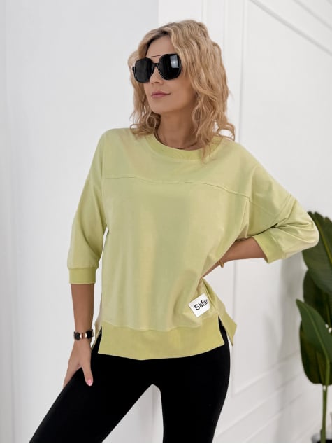 BLUZKA SAFARI LIMONKOWA