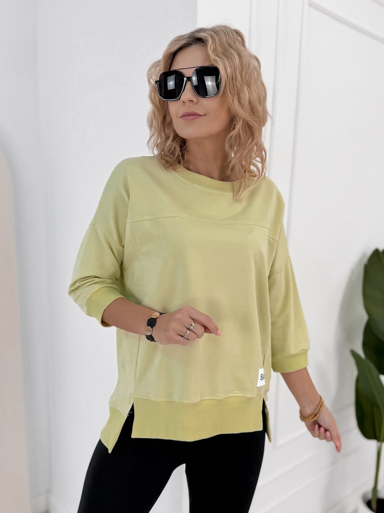 BLUZKA SAFARI LIMONKOWA