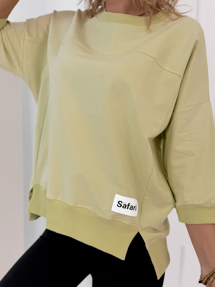 BLUZKA SAFARI LIMONKOWA