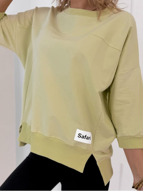 BLUZKA SAFARI LIMONKOWA