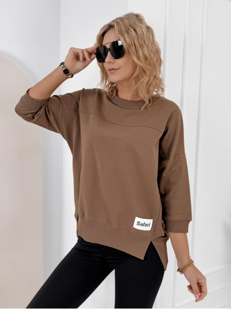 BLUZKA SAFARI BRĄZOWA