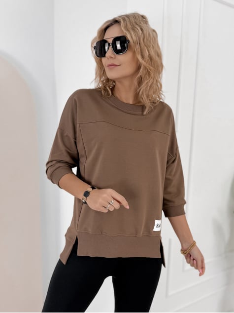 BLUZKA SAFARI BRĄZOWA