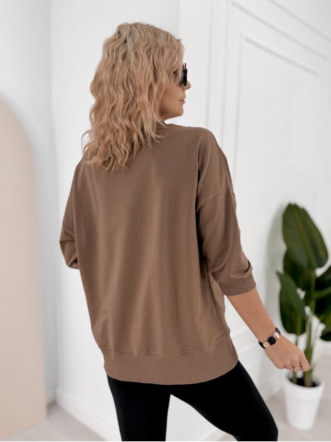 BLUZKA SAFARI BRĄZOWA