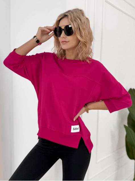 BLUZKA SAFARI RÓŻOWA