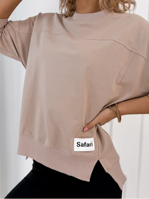 BLUZKA SAFARI BEŻOWA
