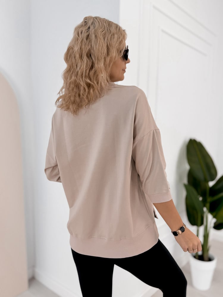 BLUZKA SAFARI BEŻOWA