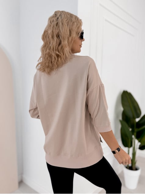 BLUZKA SAFARI BEŻOWA
