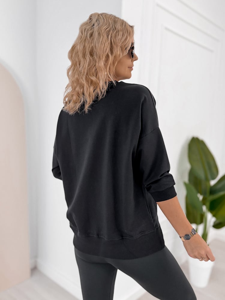 BLUZKA SAFARI CZARNA