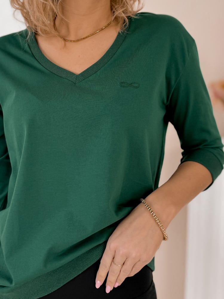 BLUZKA SOLENA ZIELONA