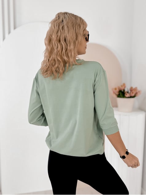 BLUZKA SOLENA PISTACJOWA