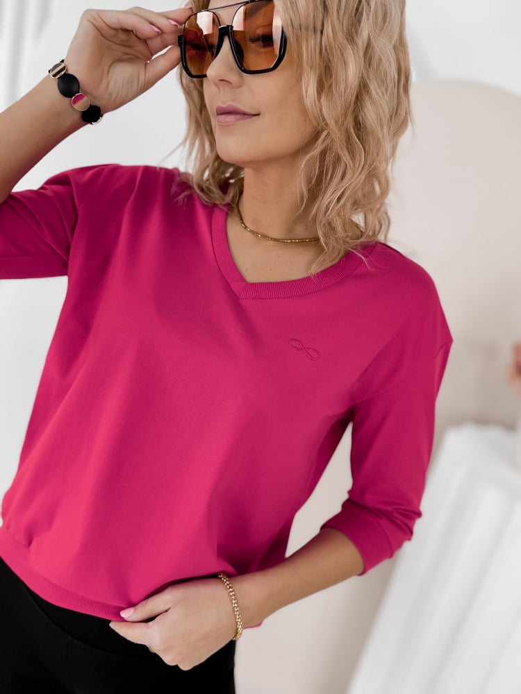 BLUZKA SOLENA RÓŻOWY