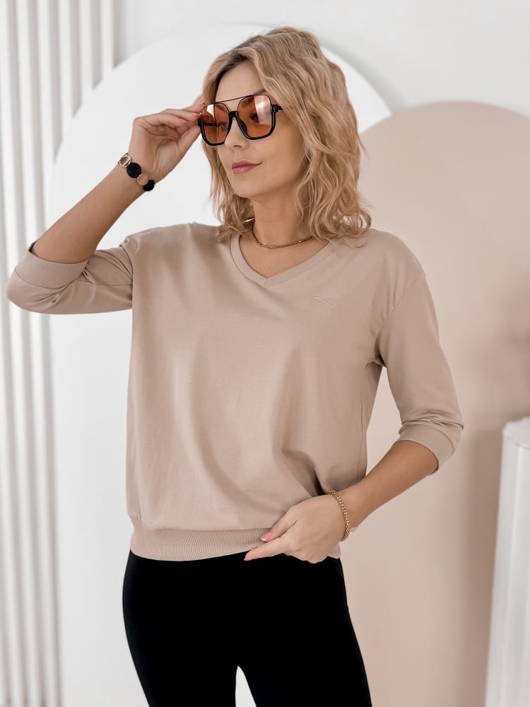 BLUZKA SOLENA BEŻOWA