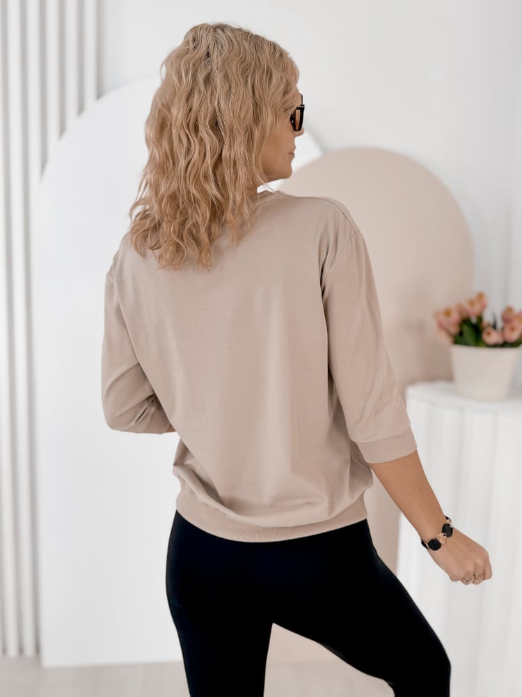 BLUZKA SOLENA BEŻOWA
