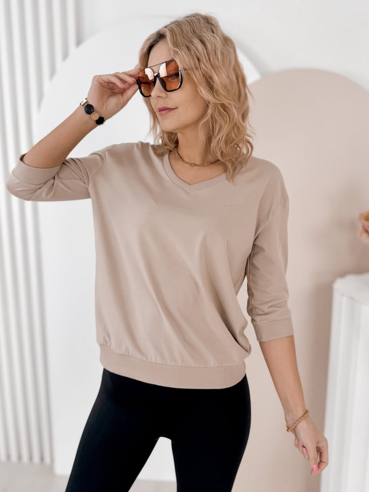 BLUZKA SOLENA BEŻOWA