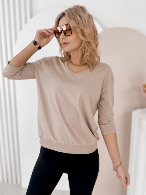 BLUZKA SOLENA BEŻOWA