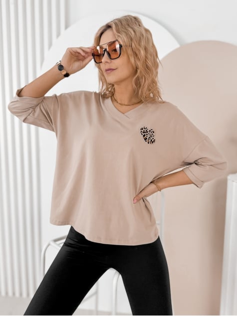 BLUZKA PHILIPE BEŻOWA