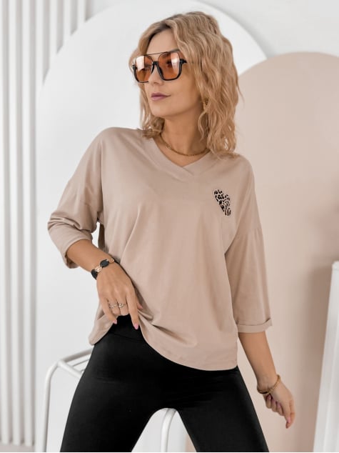 BLUZKA PHILIPE BEŻOWA