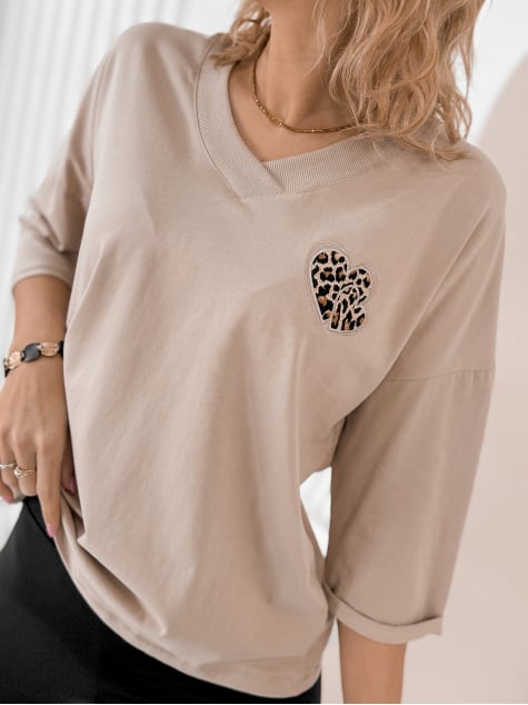 BLUZKA PHILIPE BEŻOWA