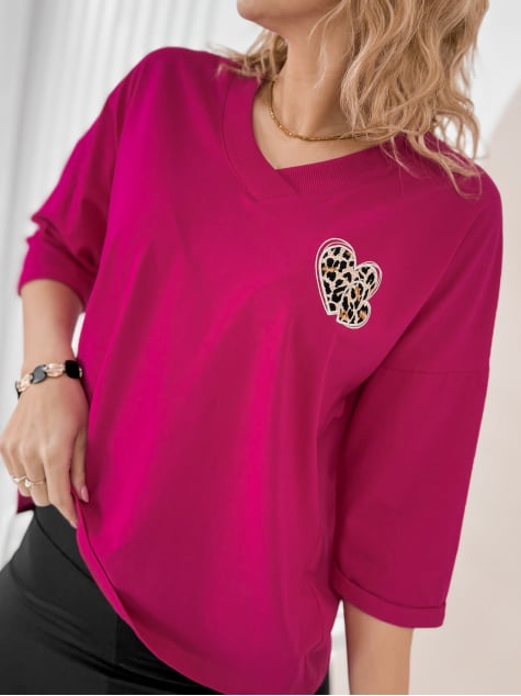 BLUZKA PHILIPE RÓŻOWA