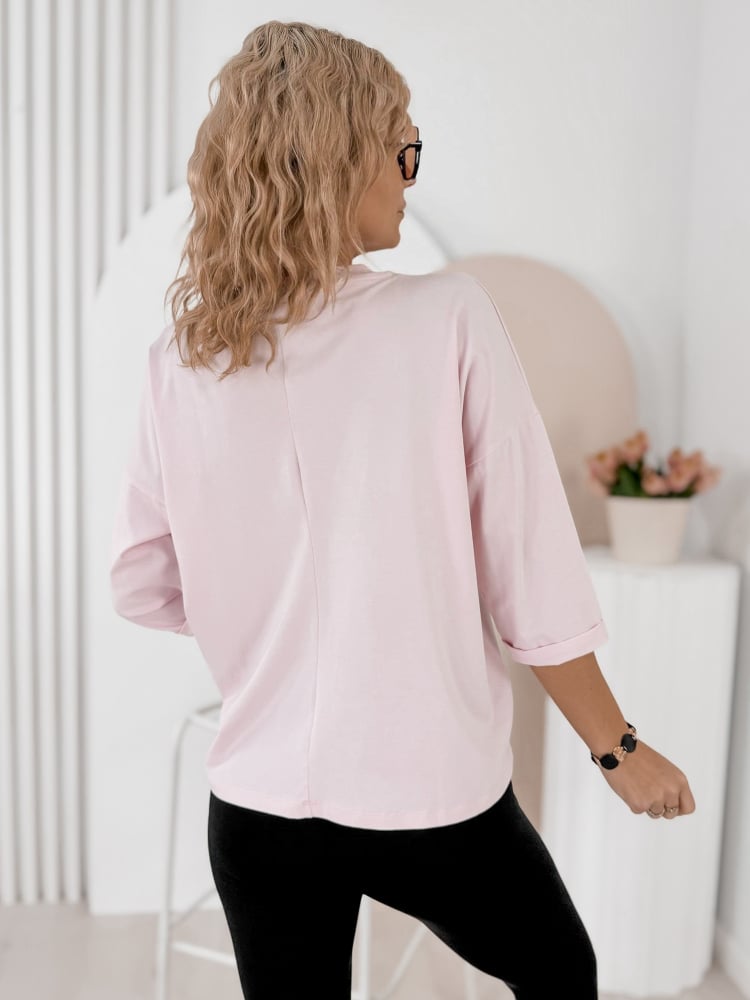 BLUZKA PHILIPE JASNORÓŻOWY