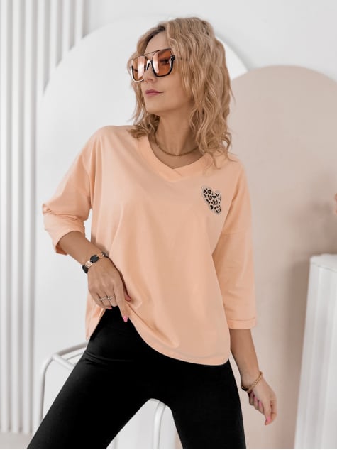 BLUZKA PHILIPE BRZOSKWINIOWA