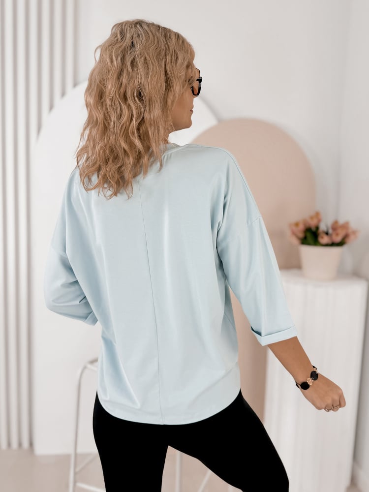 BLUZKA PHILIPE BŁĘKITNA