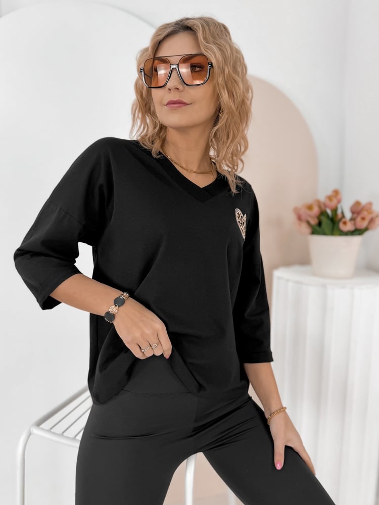 BLUZKA PHILIPE CZARNA