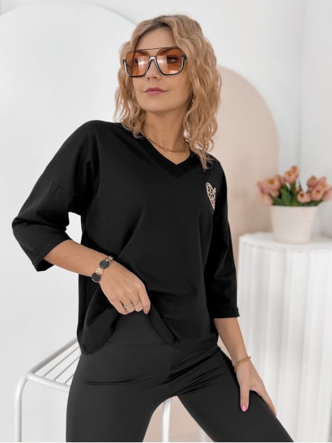 BLUZKA PHILIPE CZARNA